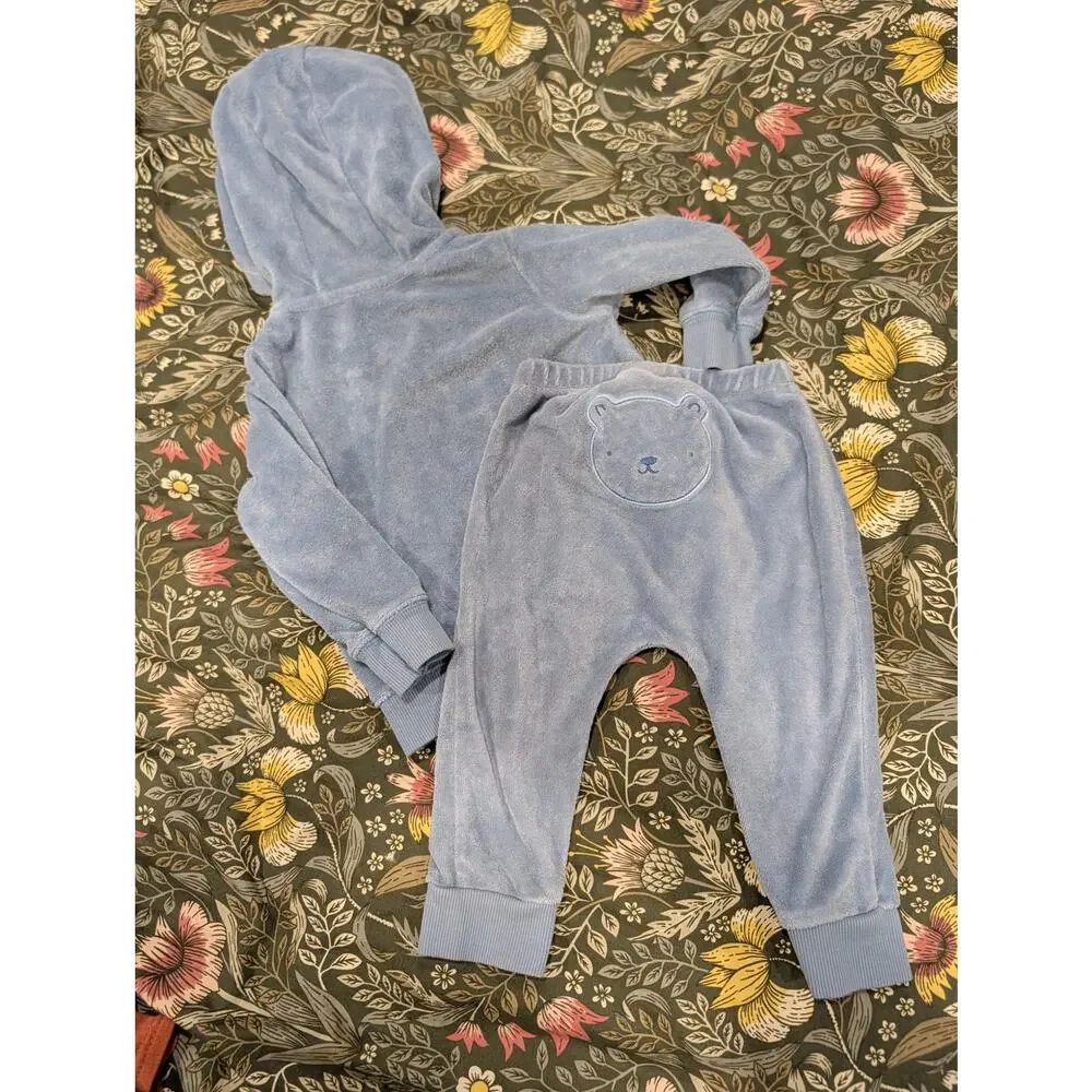 Carter's Terry Bear Hoodie and Pants Set